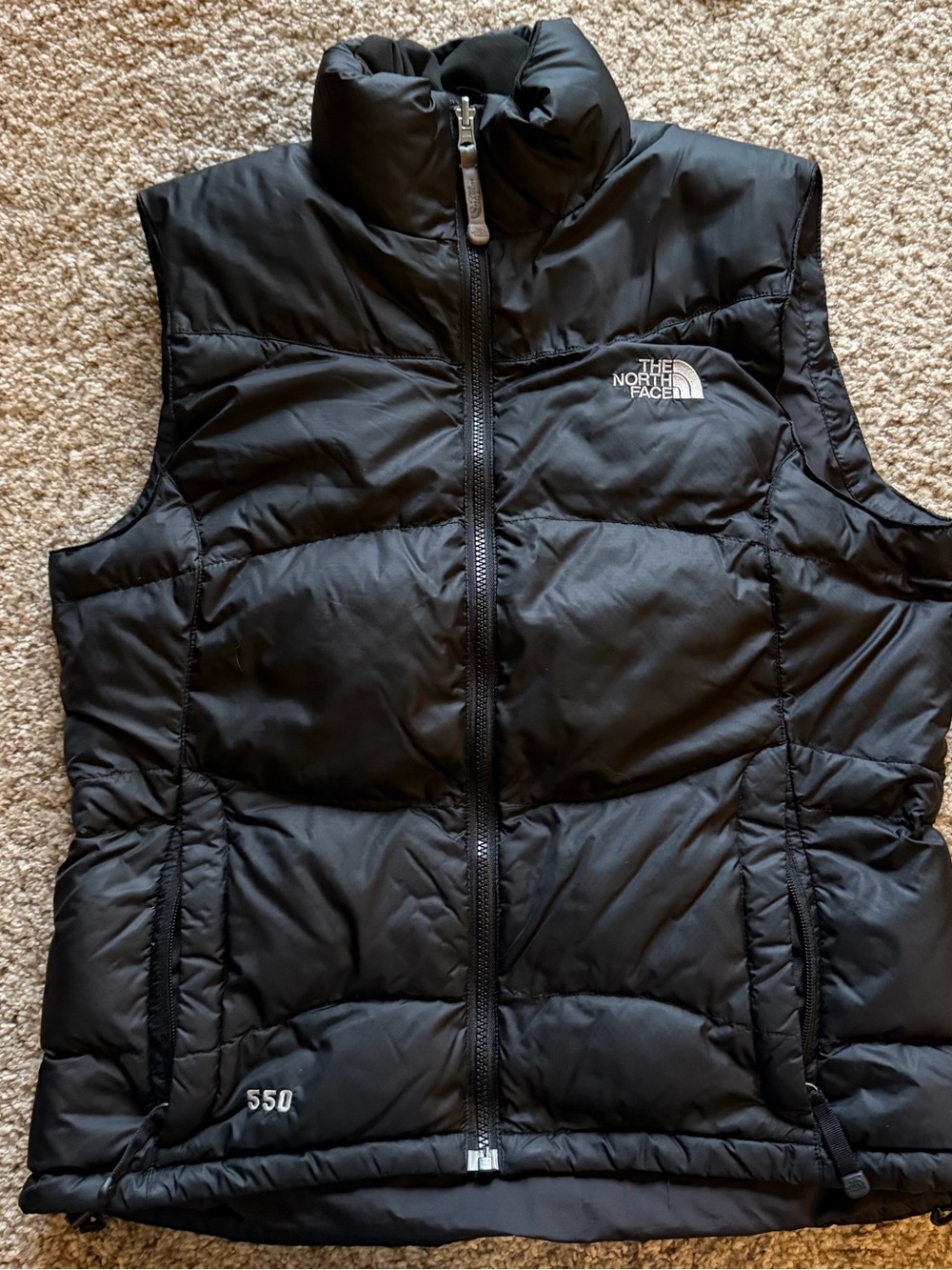 The North Face Black Women’s Jacket with White Logo Tag